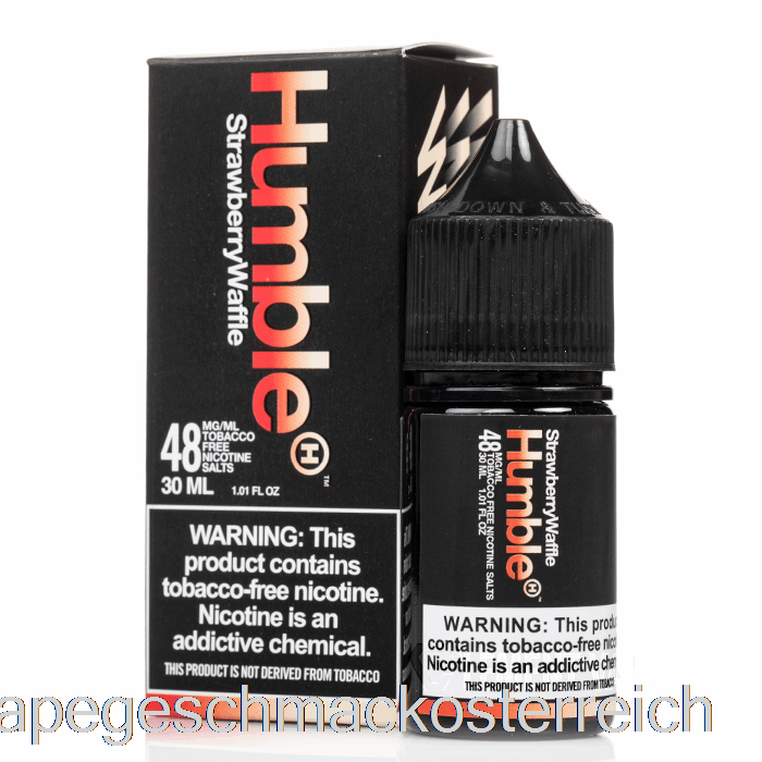 Erdbeerwaffel - Bescheidene Salze - 30 Ml 48 Mg Vape-Geschmack